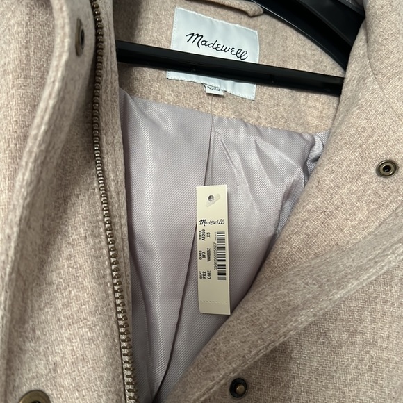 NWT Madewell Vancouver parka size small & medium - Picture 7 of 8